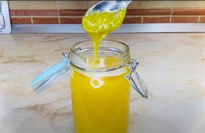 طريقة عمل كريمة الليمون - صورة