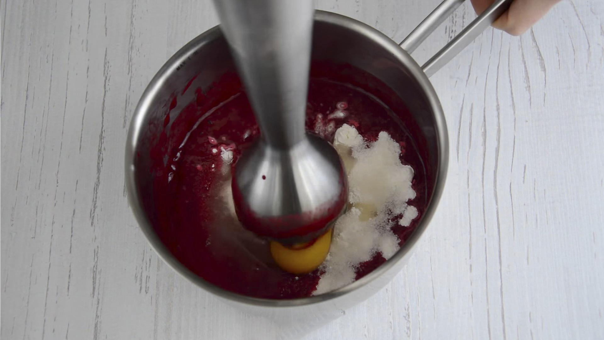 وصفة - كريمة التوت - الخطوة 3