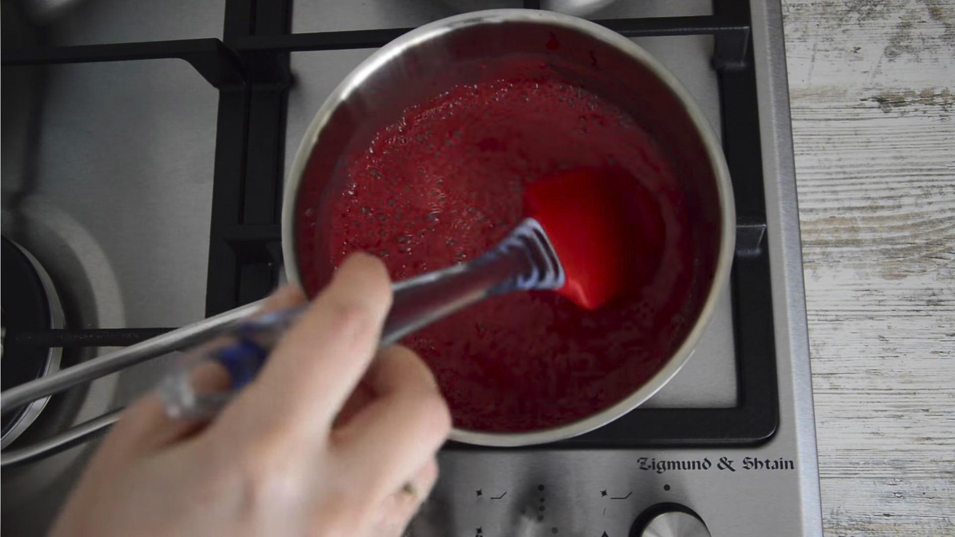 وصفة - كريمة التوت - الخطوة 4