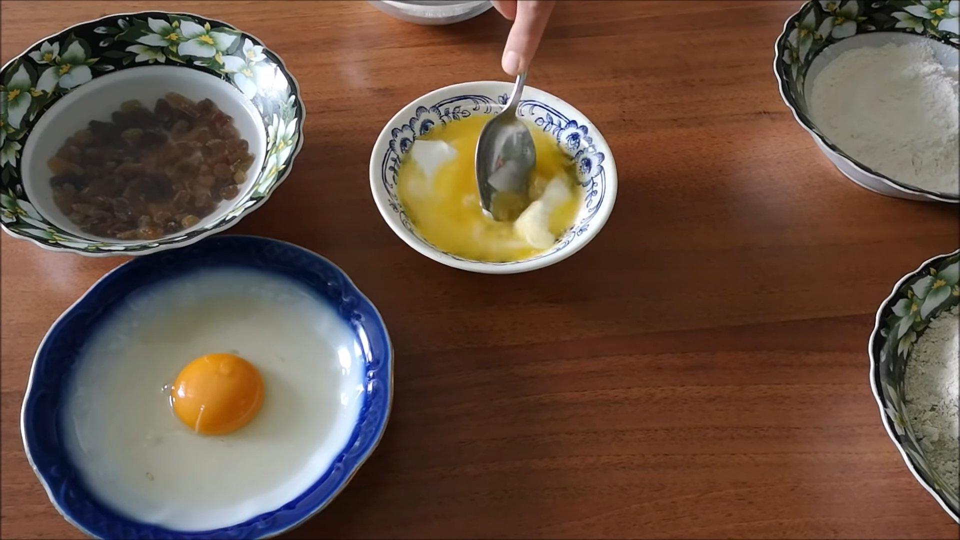 Recepta - Galetes de civada i panses - Pas 1