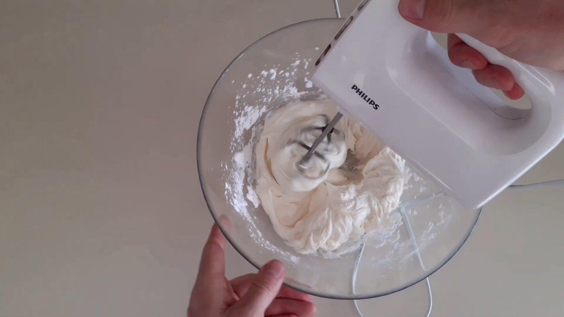 وصفة - كريمة الجبن بالشوكولاتة - الخطوة 4