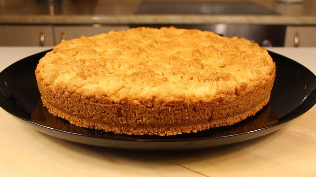 Pastís de carbassa i poma al forn