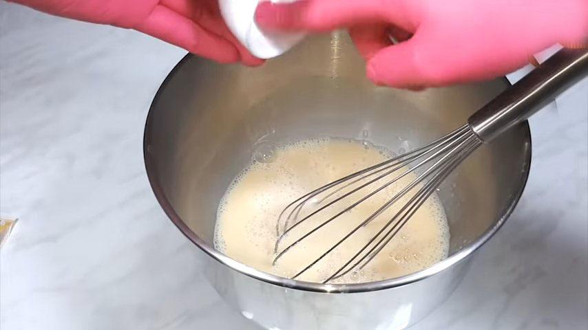 وصفة - كيكة إسفنجية جينواز بدون فصل البيض - الخطوة 2