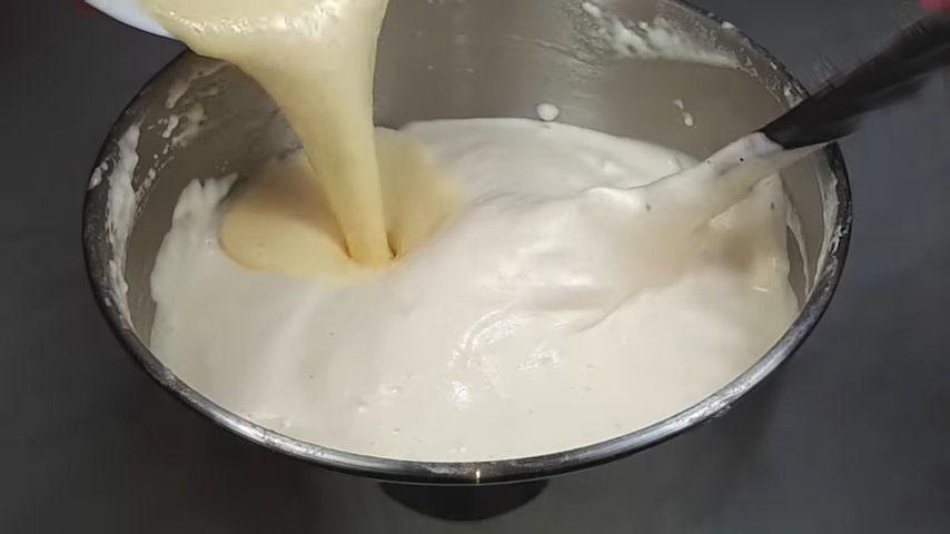 وصفة - كيكة إسفنجية جينواز بدون فصل البيض - الخطوة 7