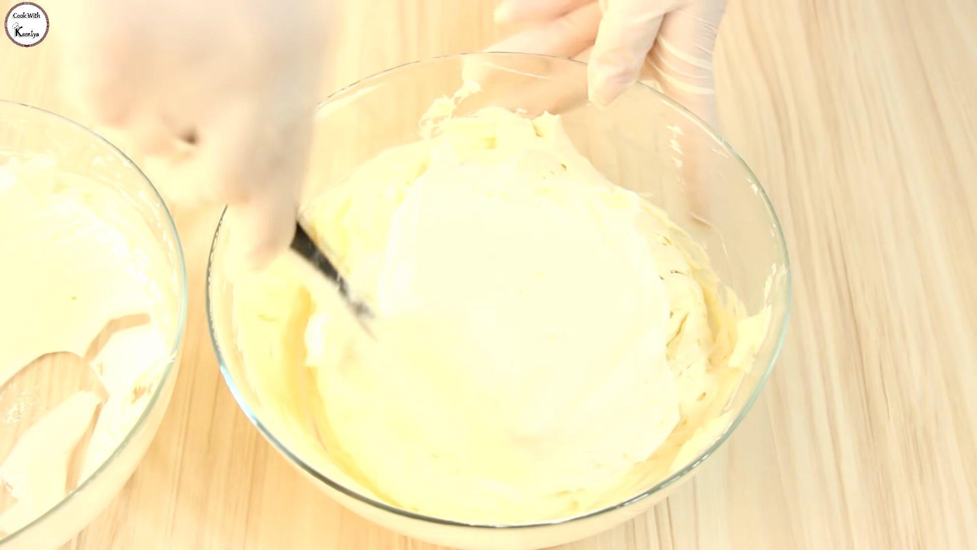 وصفة - كريمة الجبن بالشوكولاتة البيضاء للتزيين بالطبقات - الخطوة 5