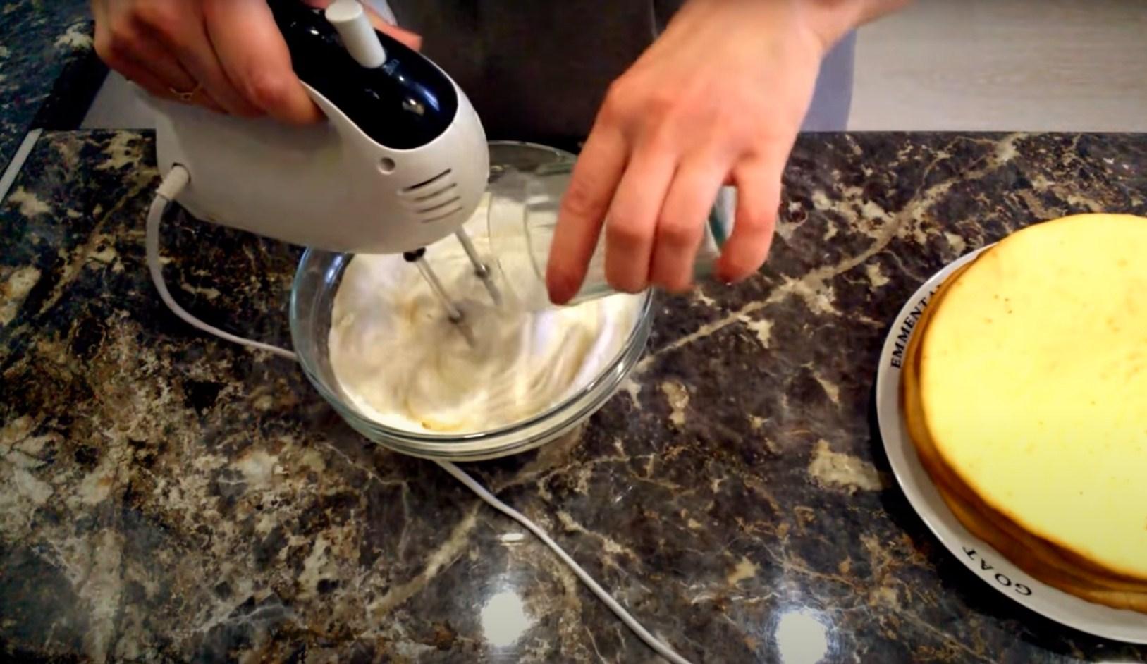 وصفة - كريمة حامضة لذيذة ورقيقة - الخطوة 3