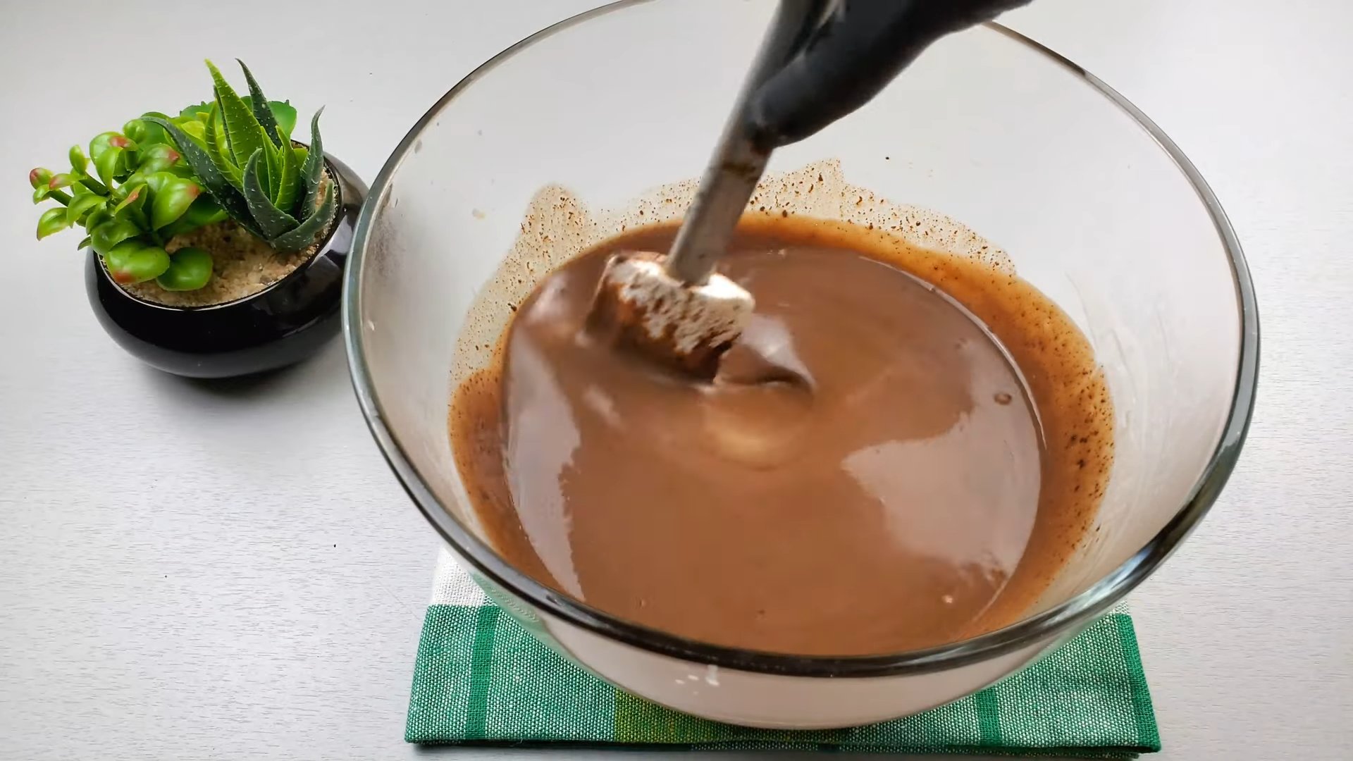 Recepta - Ganache de xocolata per a la capa de pastís - Pas 1