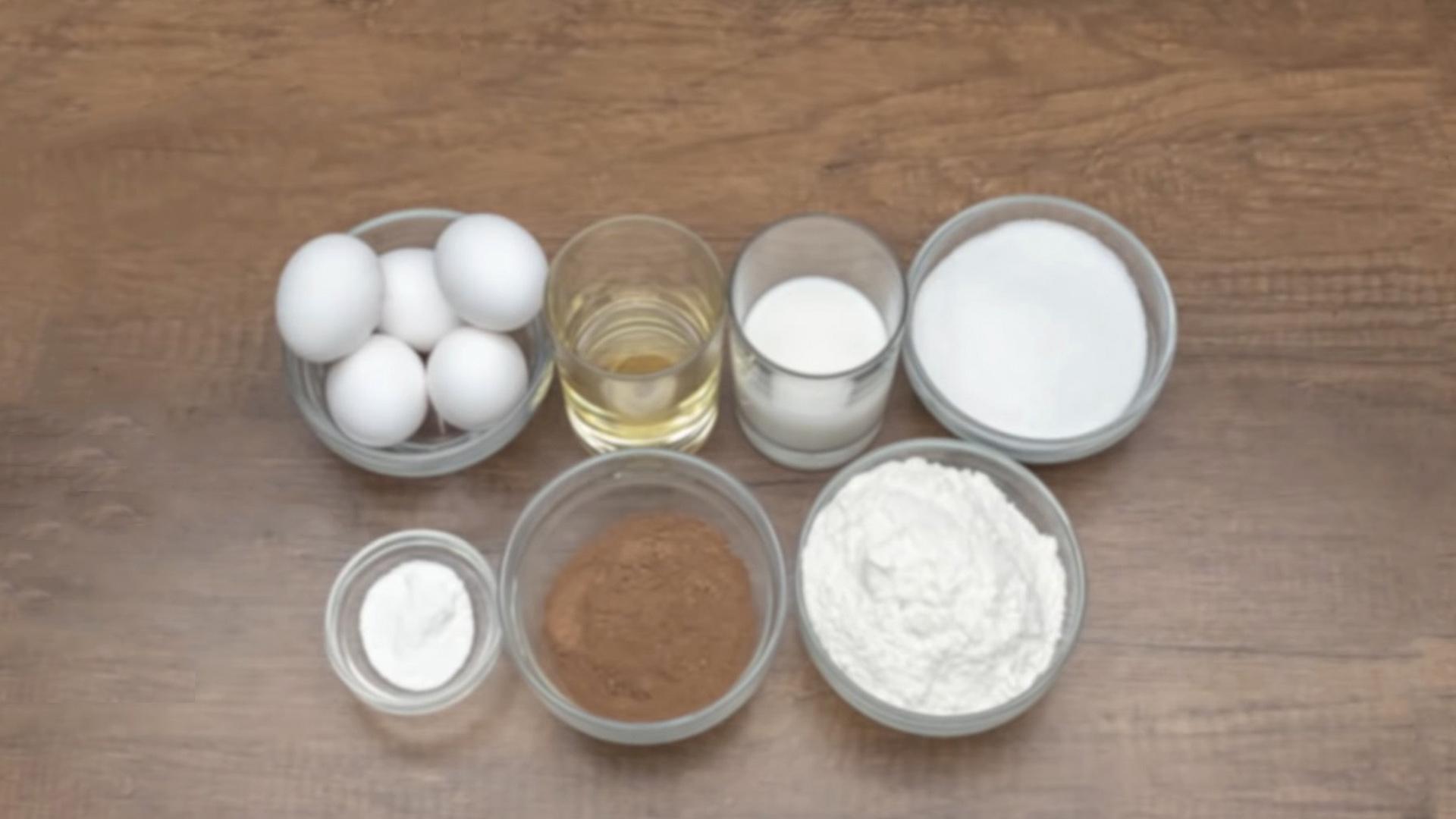 Rezept – Schokoladen-Chiffon-Kuchen – Schritt 1