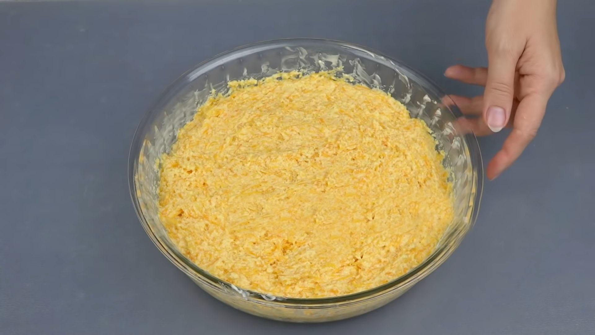 Recepta - Pastís de carbassa i poma amb sèmola - Pas 3