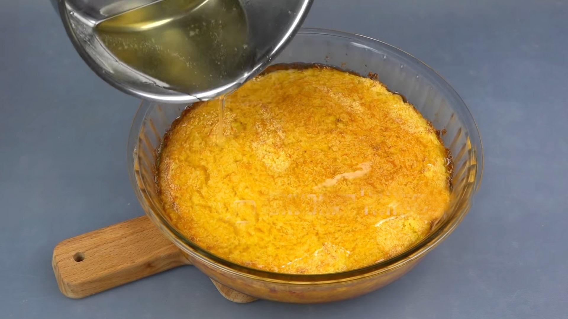 Recepta - Pastís de carbassa i poma amb sèmola - Pas 6