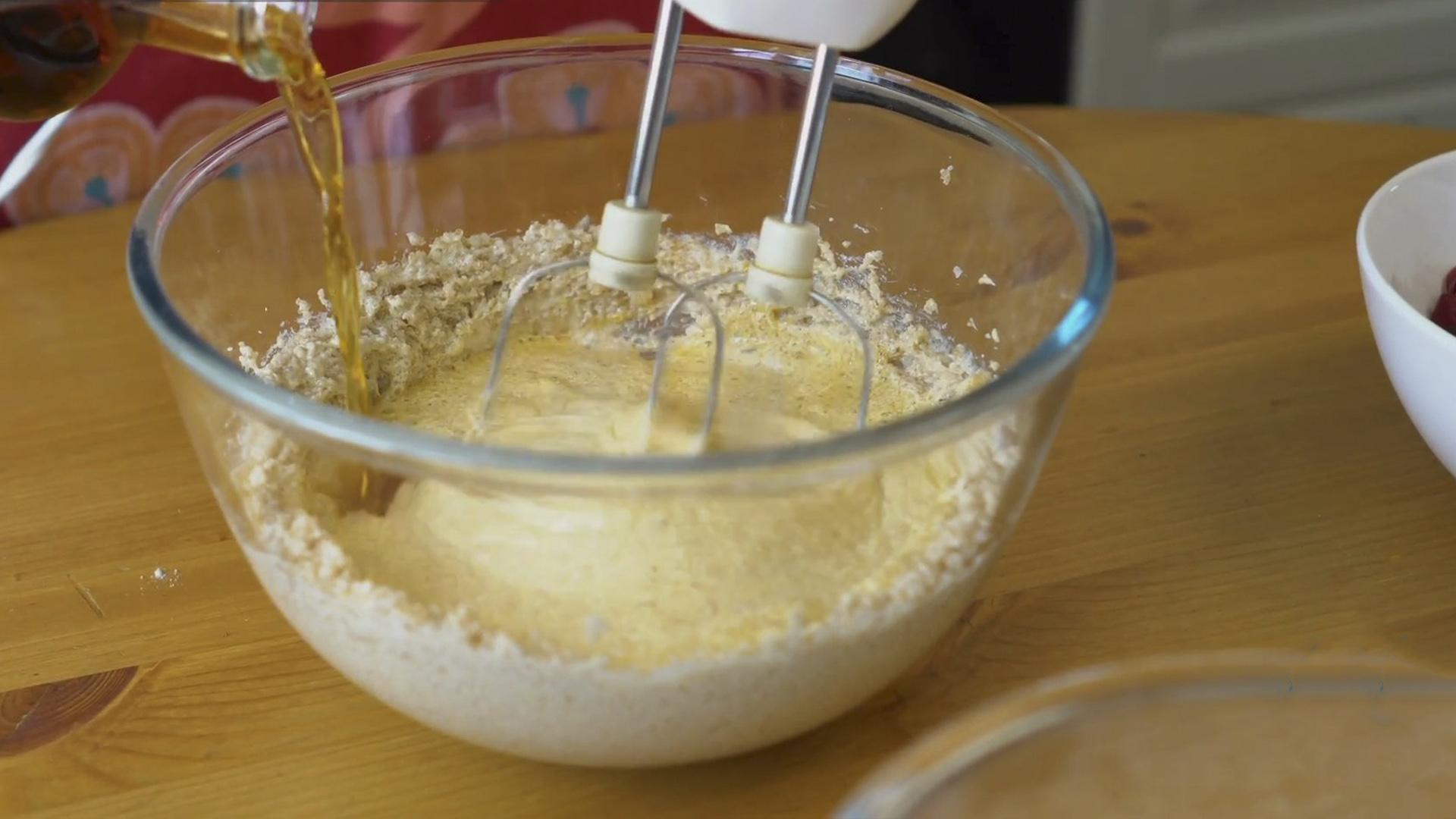 Recepta - Galetes de civada, xocolata i nabius - Pas 3-2