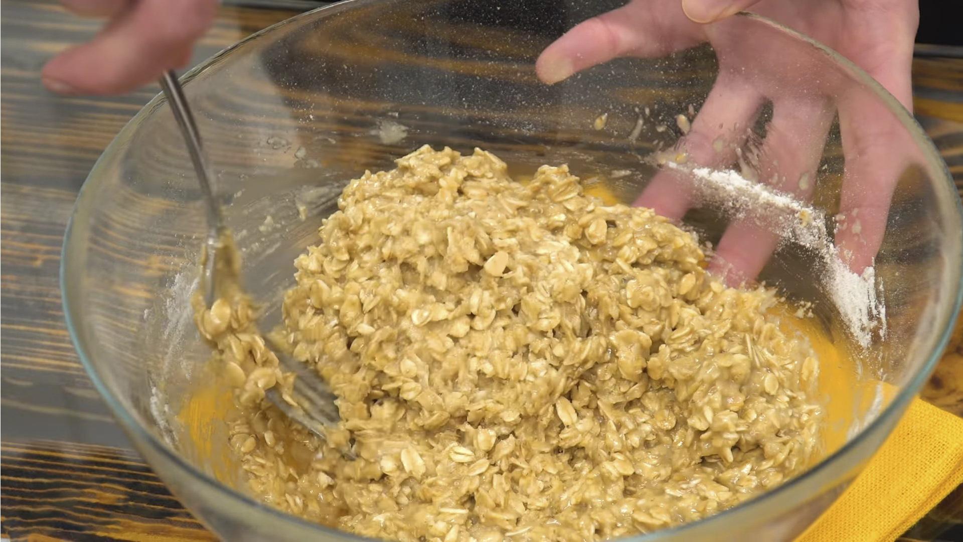 Recepta - Galetes de civada amb mel ràpides i fàcils - Pas 6