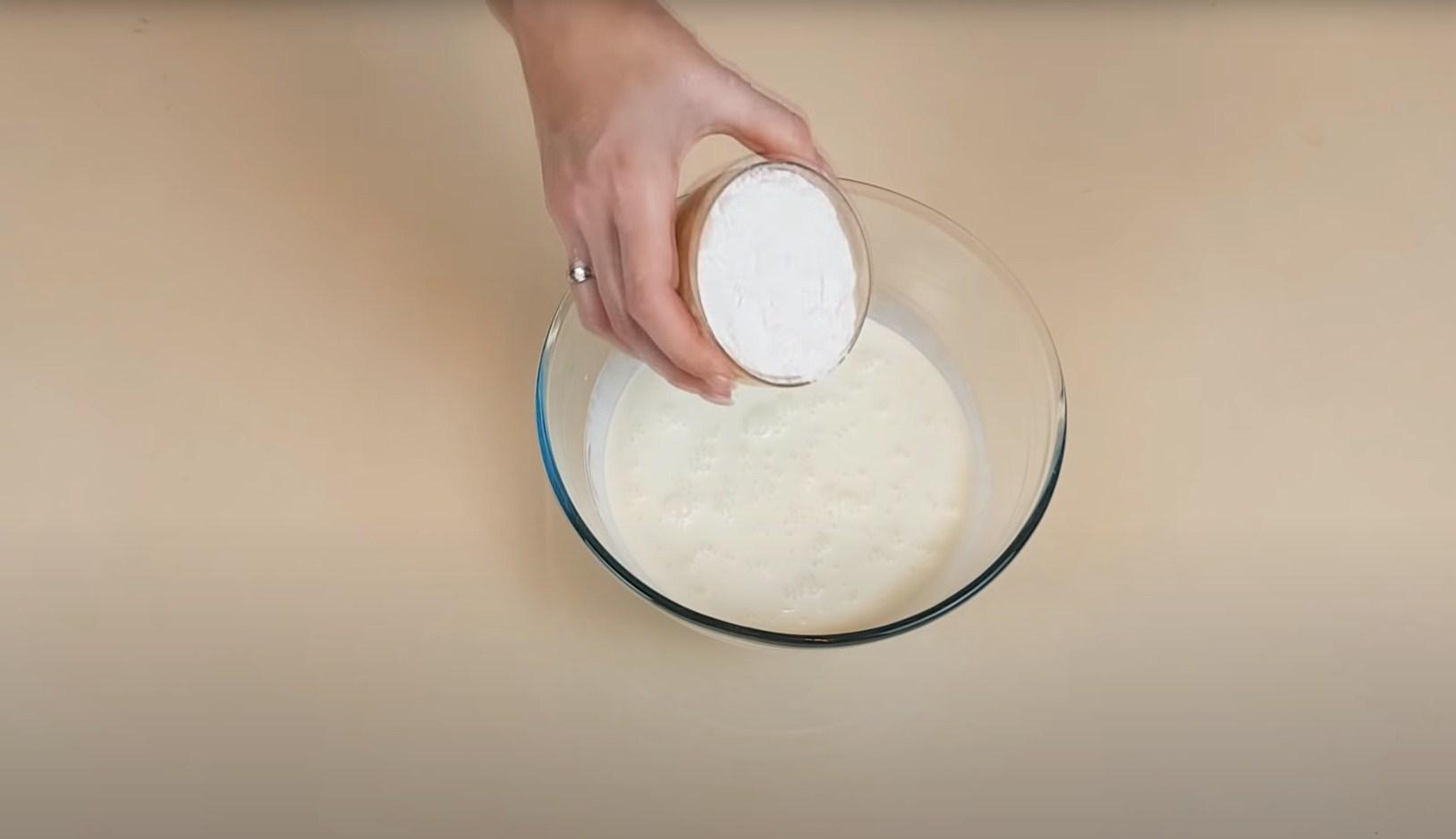 وصفة - كريمة اللبن الرائب منزلية الصنع - الخطوة 2