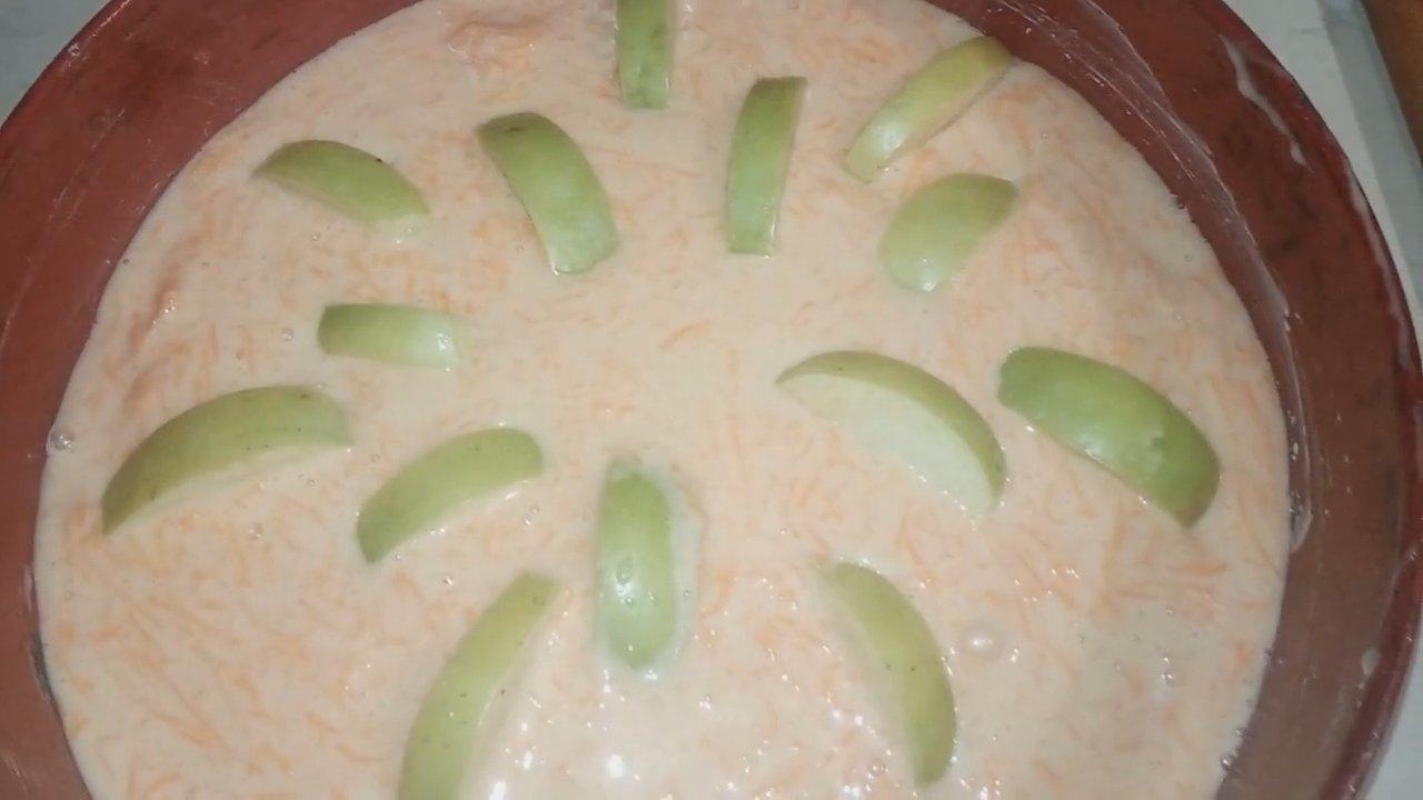 Recepta - Pastís de carbassa amb crema agra - Pas 6