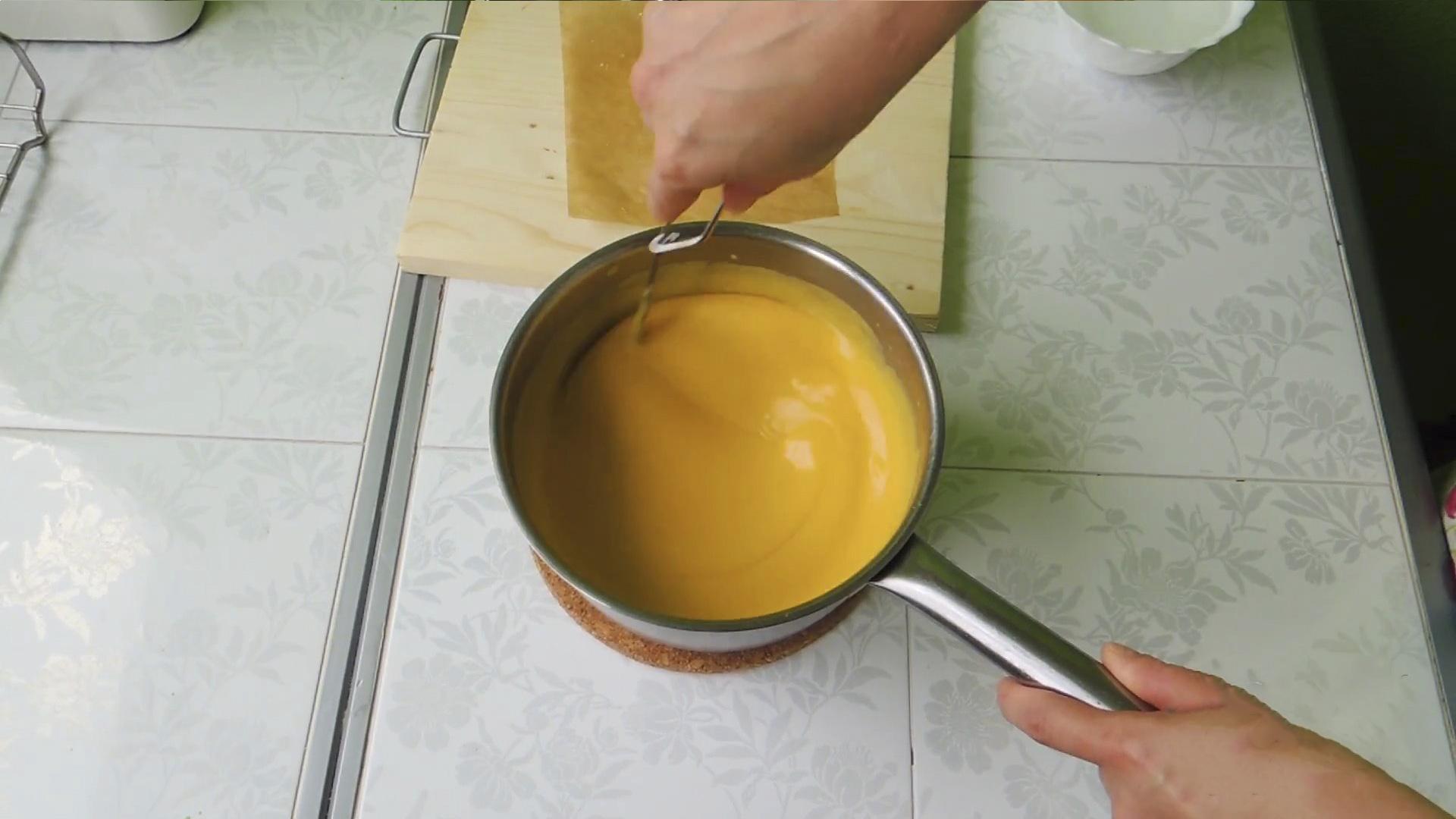 وصفة - كريمة المانجو - الخطوة 7