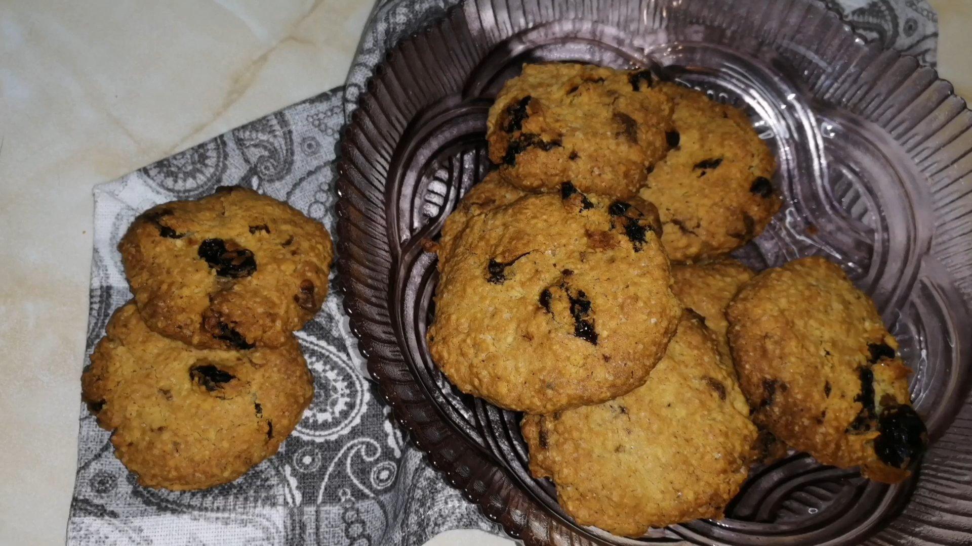 Recepta - Galetes de civada, xocolata i panses - Pas 9