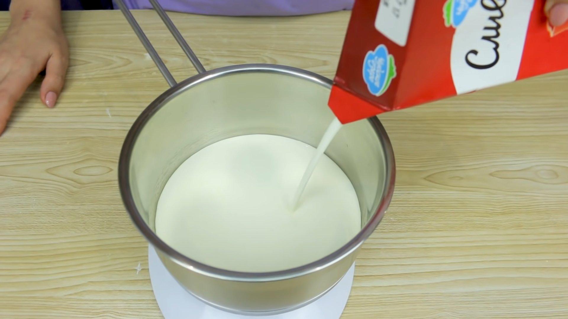 Recepta - Ganache de colors - Pas 1