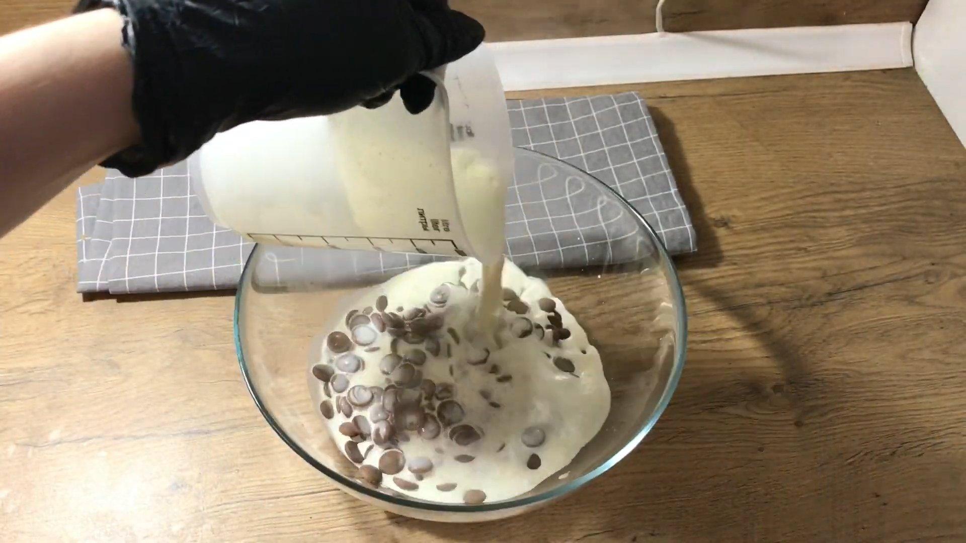 Recepta - Ganache de colors - Pas 4