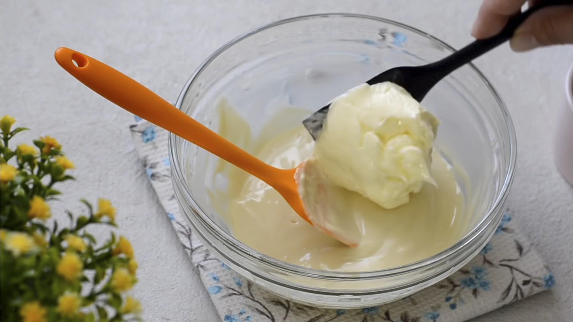 Recepta - Ganache de colors - Pas 6