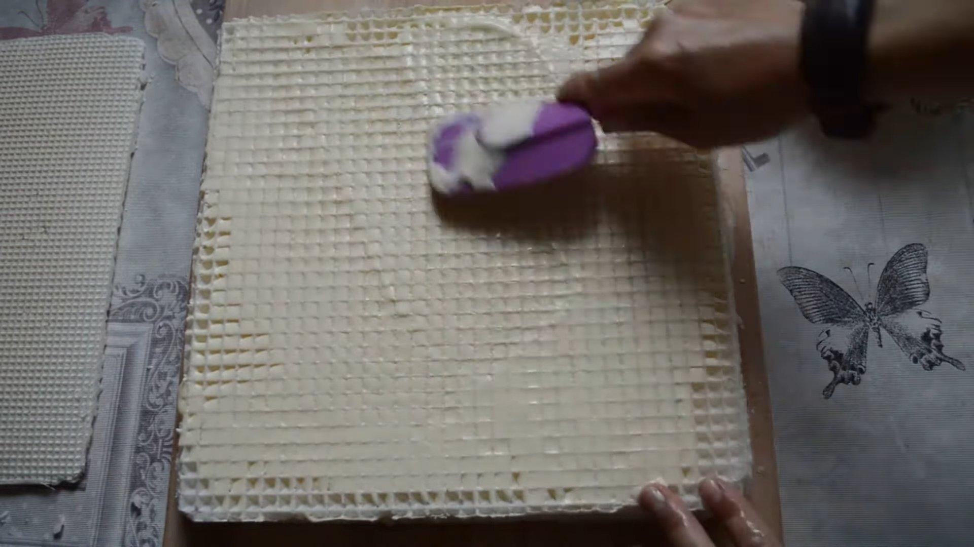 وصفة - كريمة الحليب المكثف لكعكة الوافل - الخطوة 4