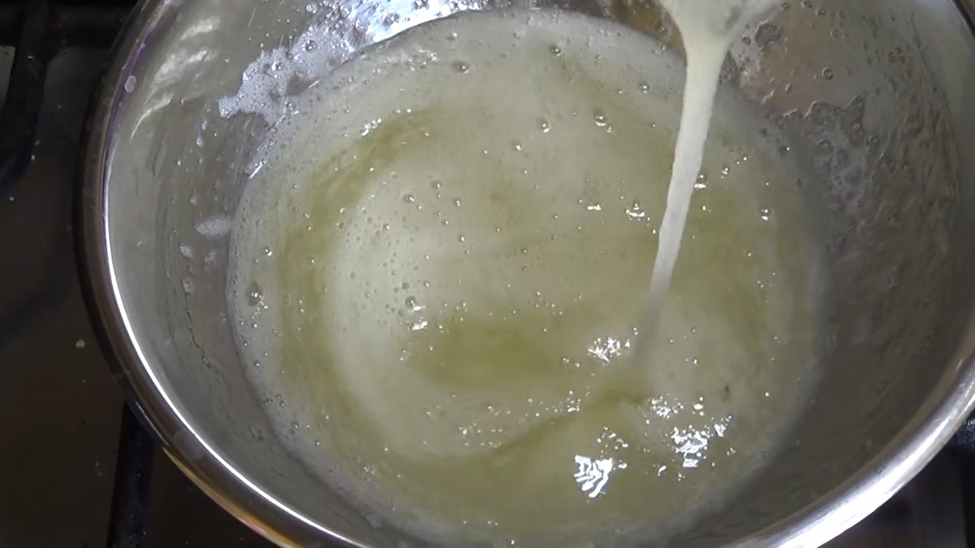 وصفة - كريمة زبدة غنية بالبروتين لتغطية الكيك - الخطوة 3-1