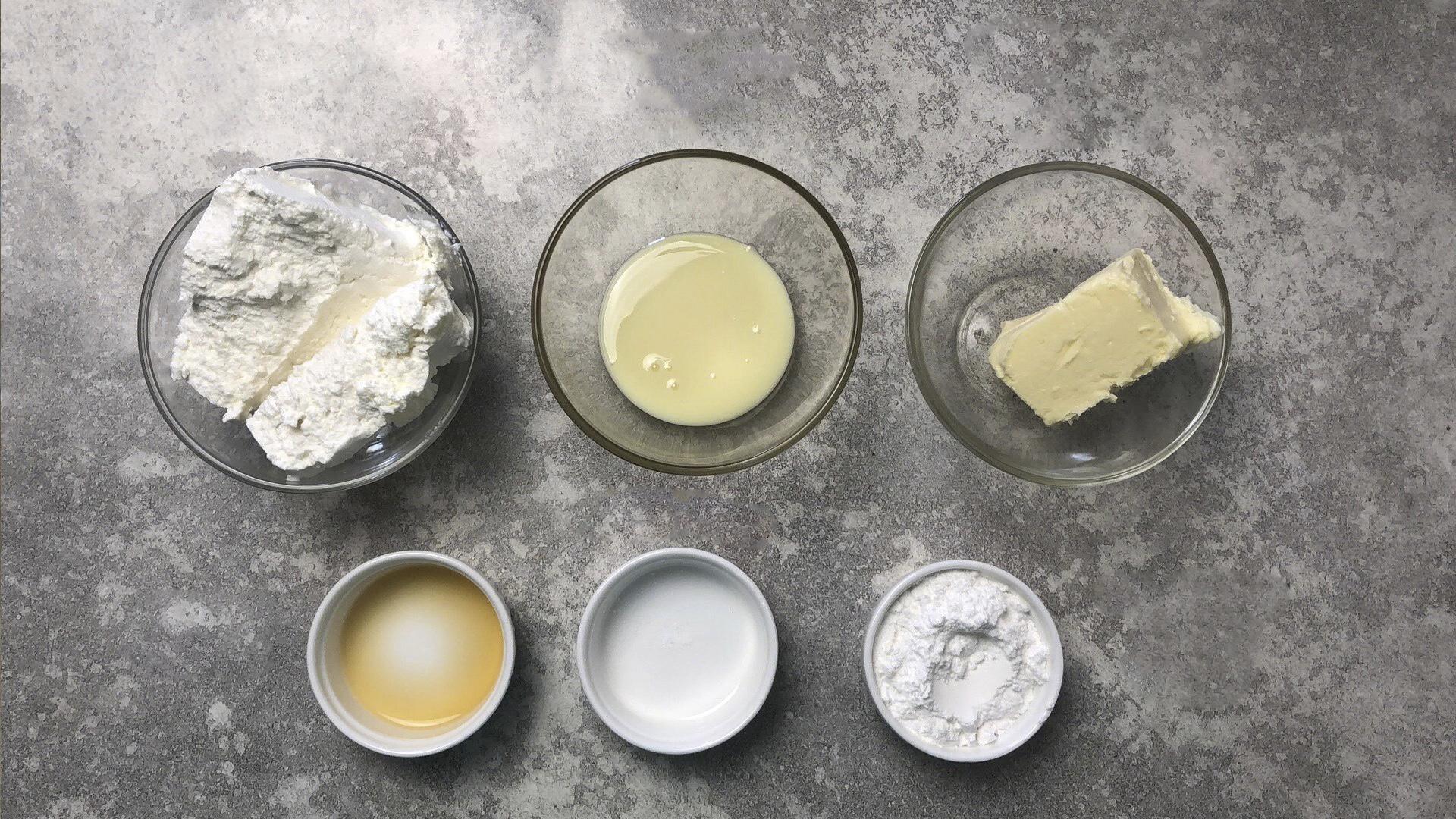 Recepta - Crema de mató per a éclairs - Pas 1