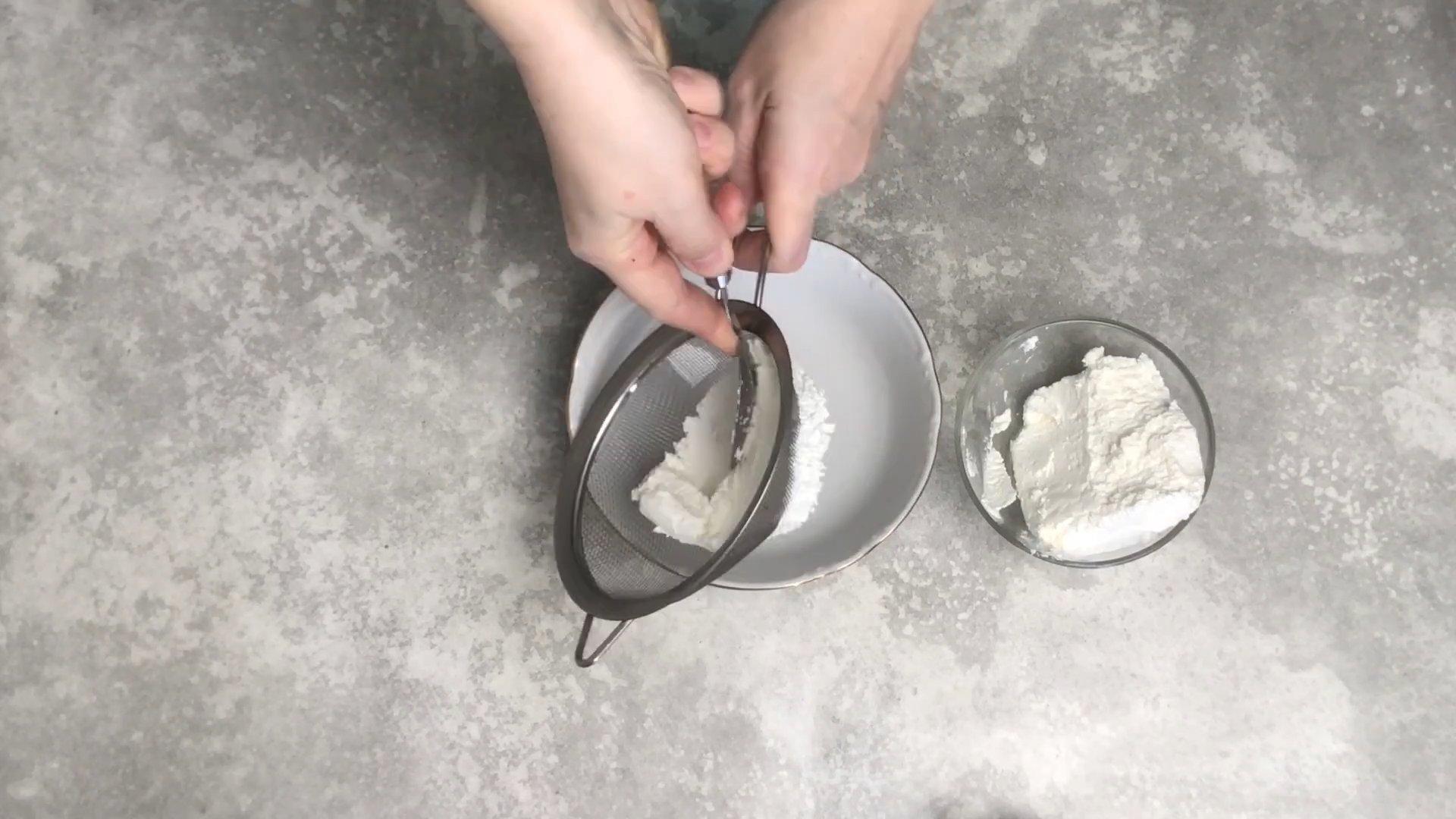 Recepta - Crema de mató per a éclairs - Pas 2