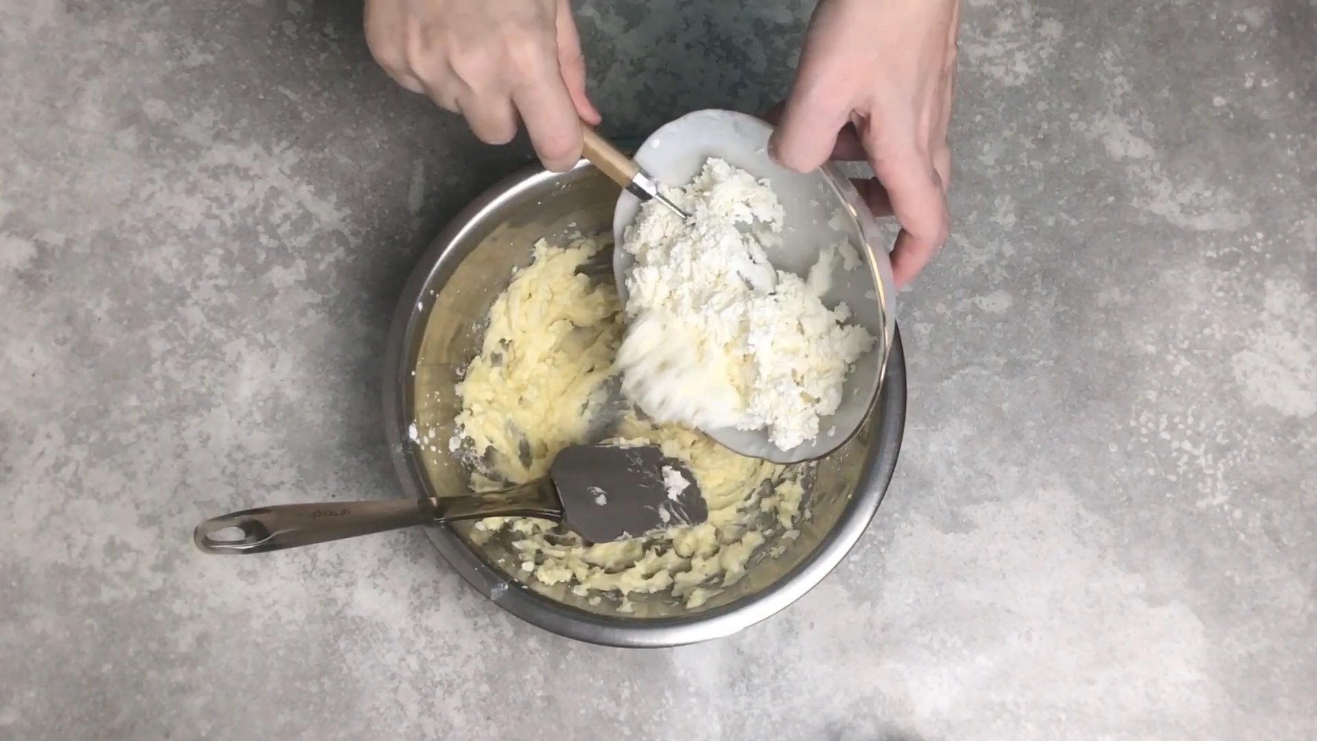 Recepta - Crema de mató per a eclairs - Pas 6-1