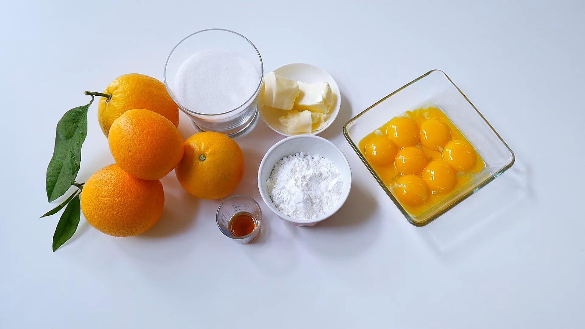 وصفة - كريمة البرتقال الرقيقة للكيك الإسفنجي - الخطوة 1