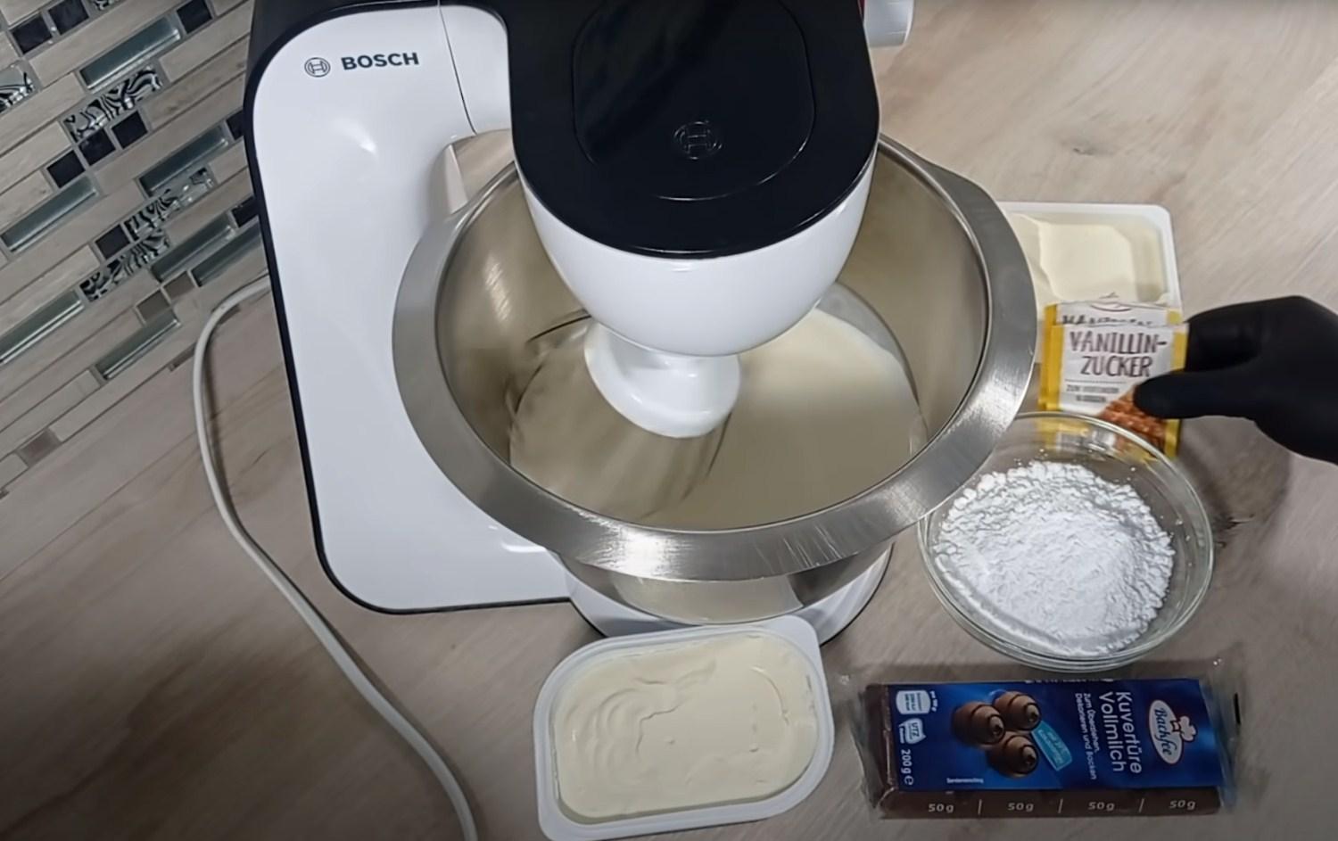 وصفة - كريمة الشوكولاتة - الخطوة 2