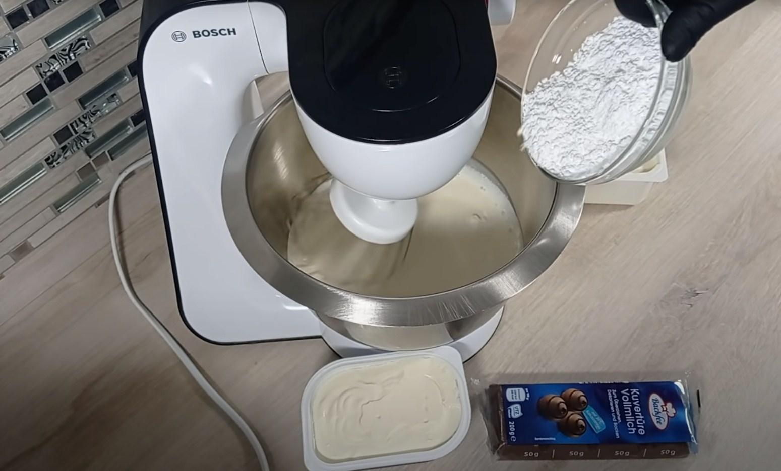 وصفة - كريمة الشوكولاتة - الخطوة 3