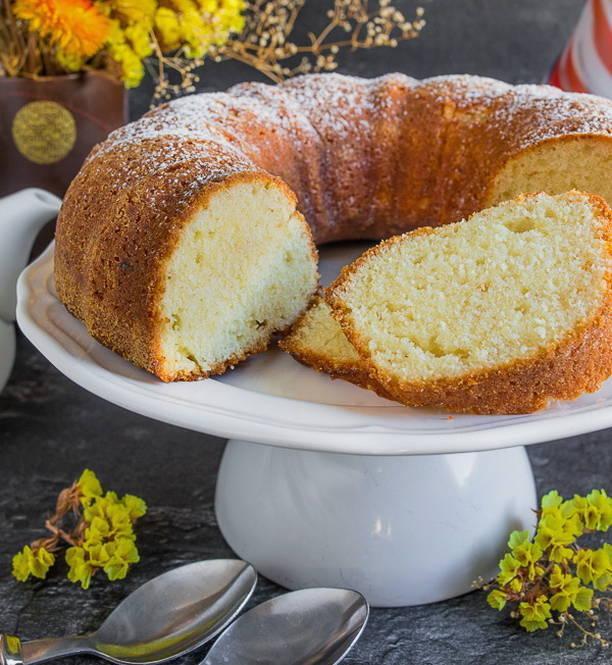 وصفة بسيطة لكعكة الجبن القريش - كعكة جاهزة - صورة