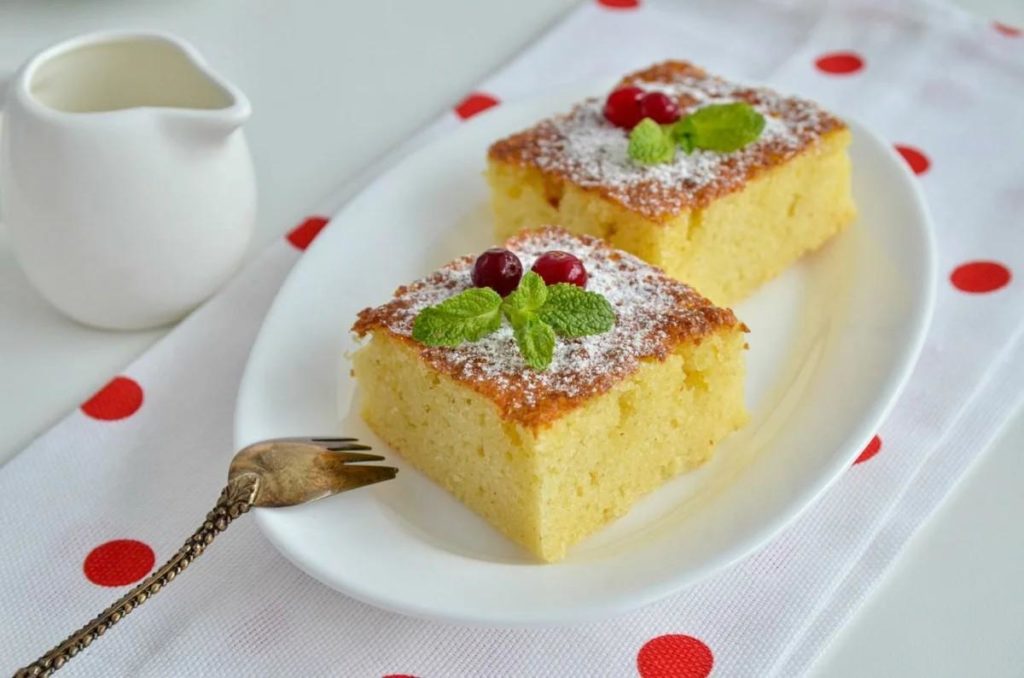 Temps de cuisson du gâteau manna - photo