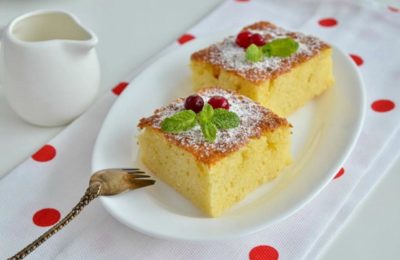 مدة خبز كعكة المنّ ودرجة حرارتها - صورة