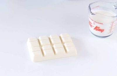 طريقة تحضير غاناش الشوكولاتة البيضاء - صورة