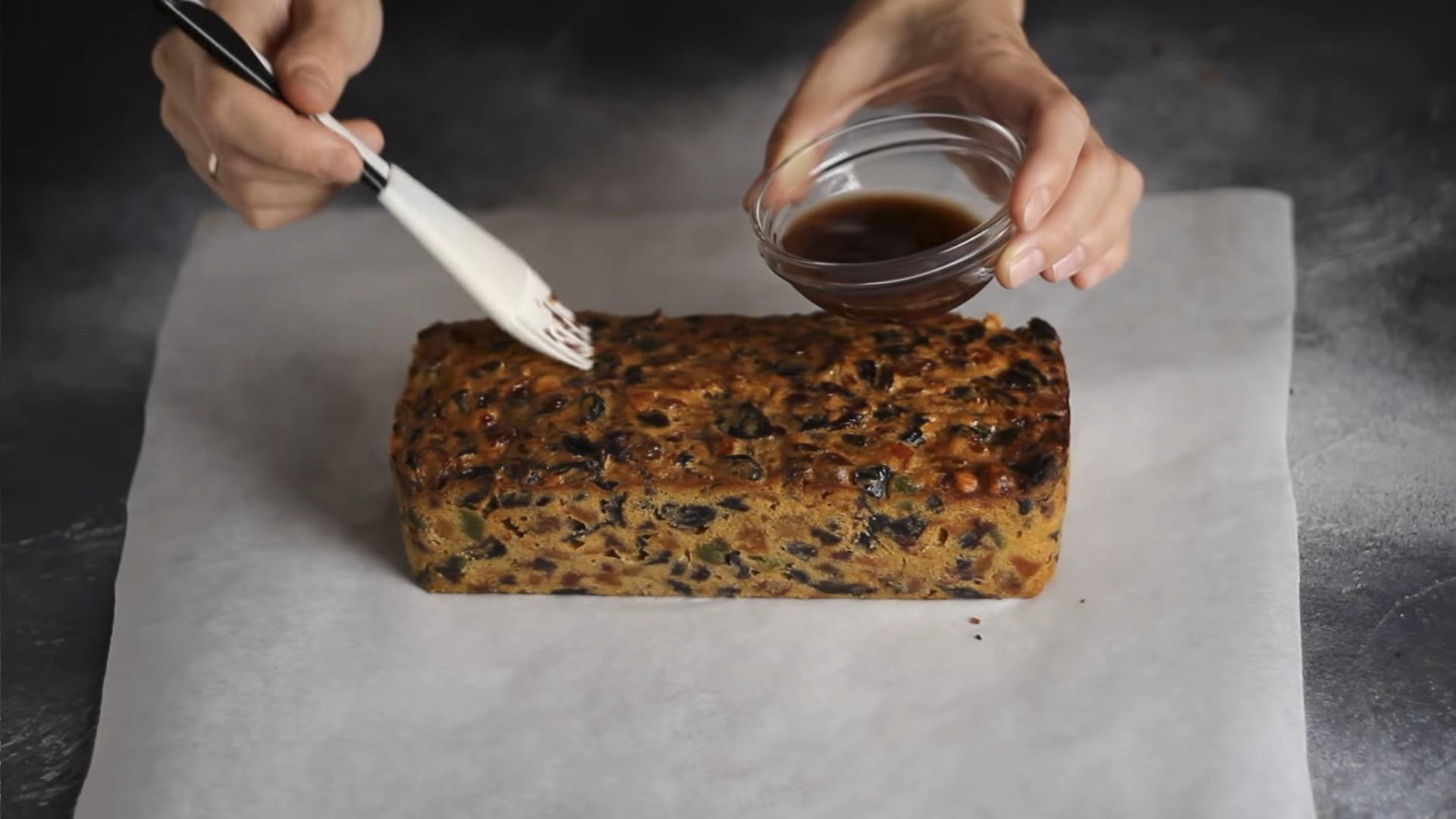 Recepta - Pastís de fruites de Nadal - Pas 11