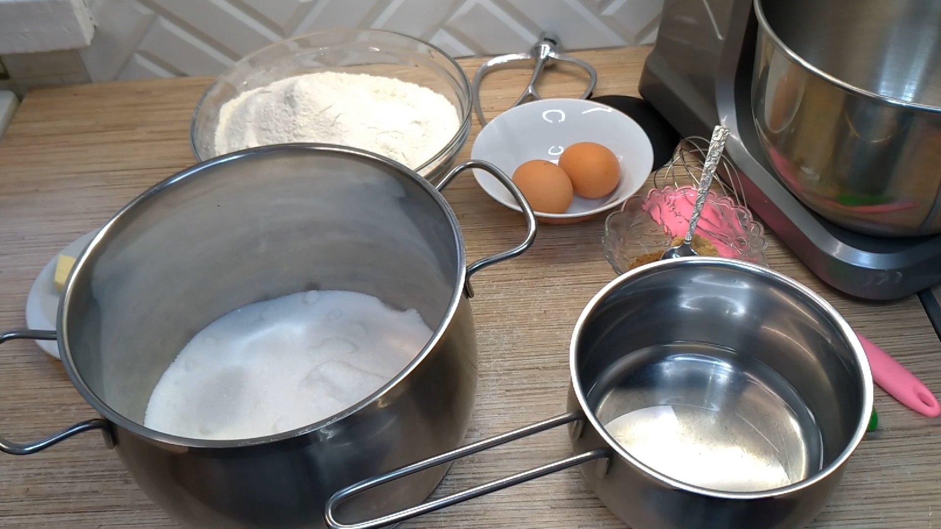 Recepta: massa de pa de pessic Kozul'nye - Pas 1