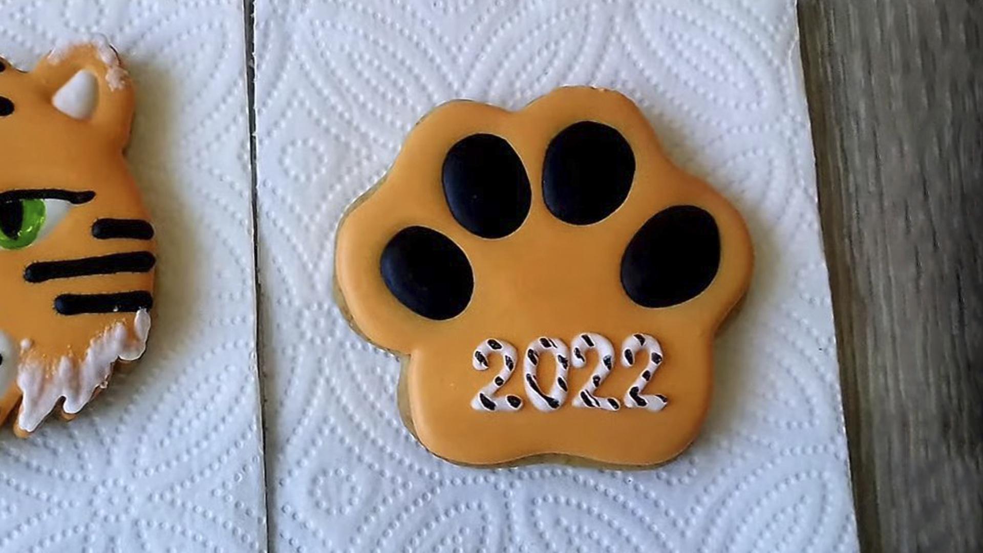 Recepta - Pa de gingebre de Cap d'Any "Pota de tigre" - Pas 6