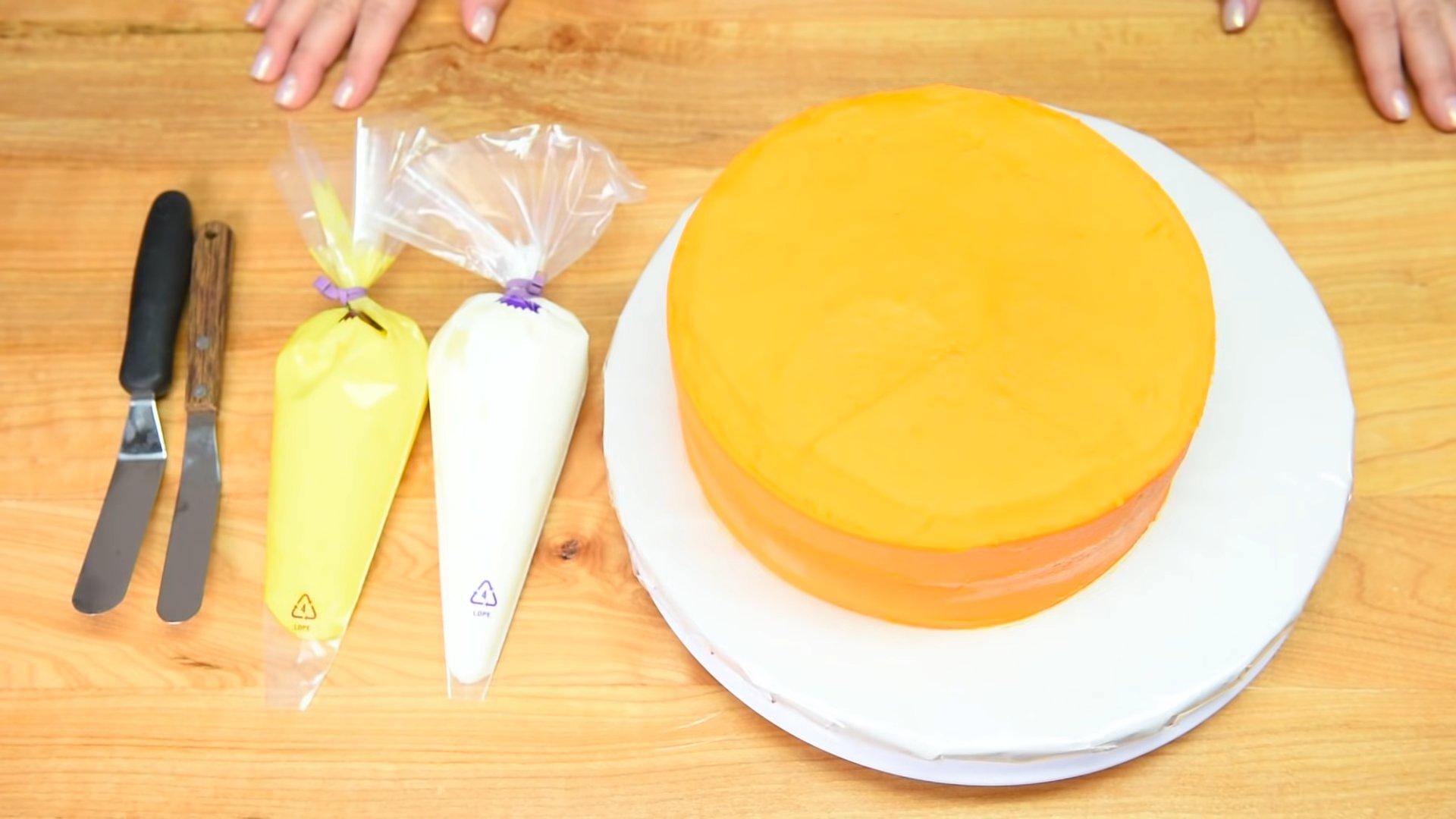 وصفة كعكة النمر للعام الجديد - الخطوة 5