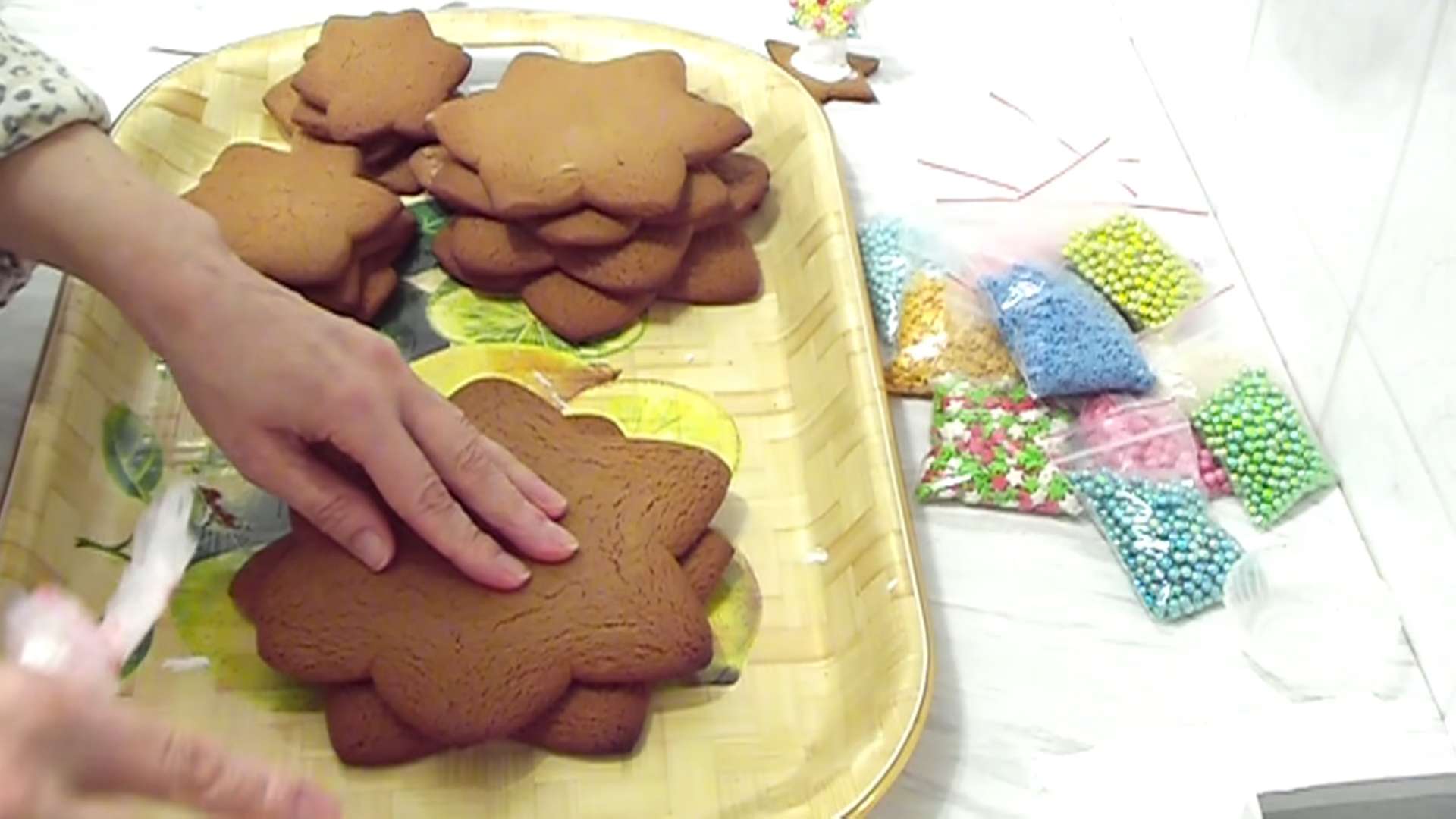 Recepta - Arbre de Nadal de gingebre amb estrella - Pas 2