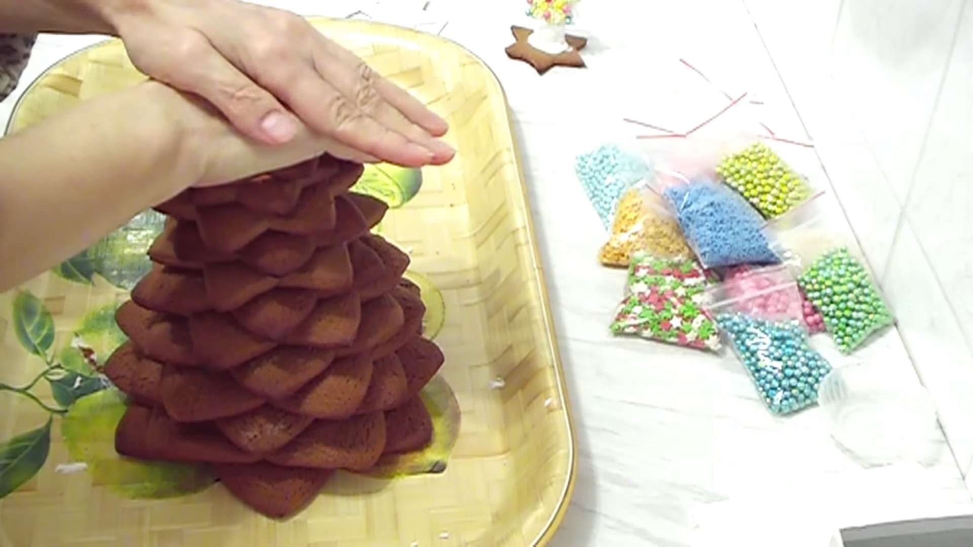 Recepta - Arbre de Nadal de gingebre amb estrella - Pas 4