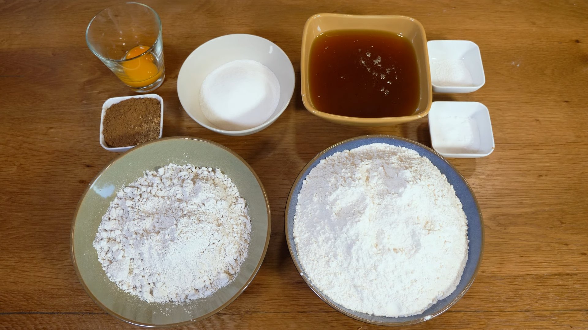 وصفة - خبز الزنجبيل بدقيق الجاودار مع العسل - الخطوة 1