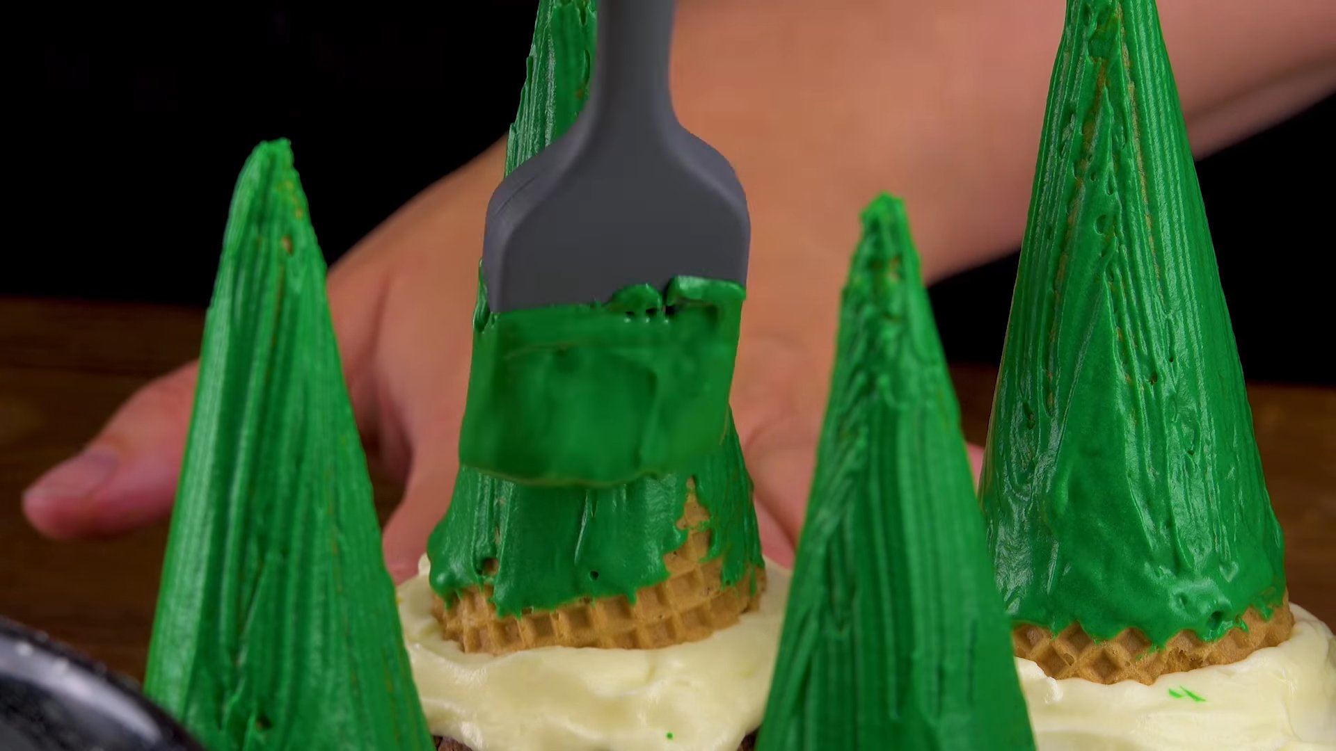 Rezept – Weihnachtsbaum-Muffins – Schritt 10