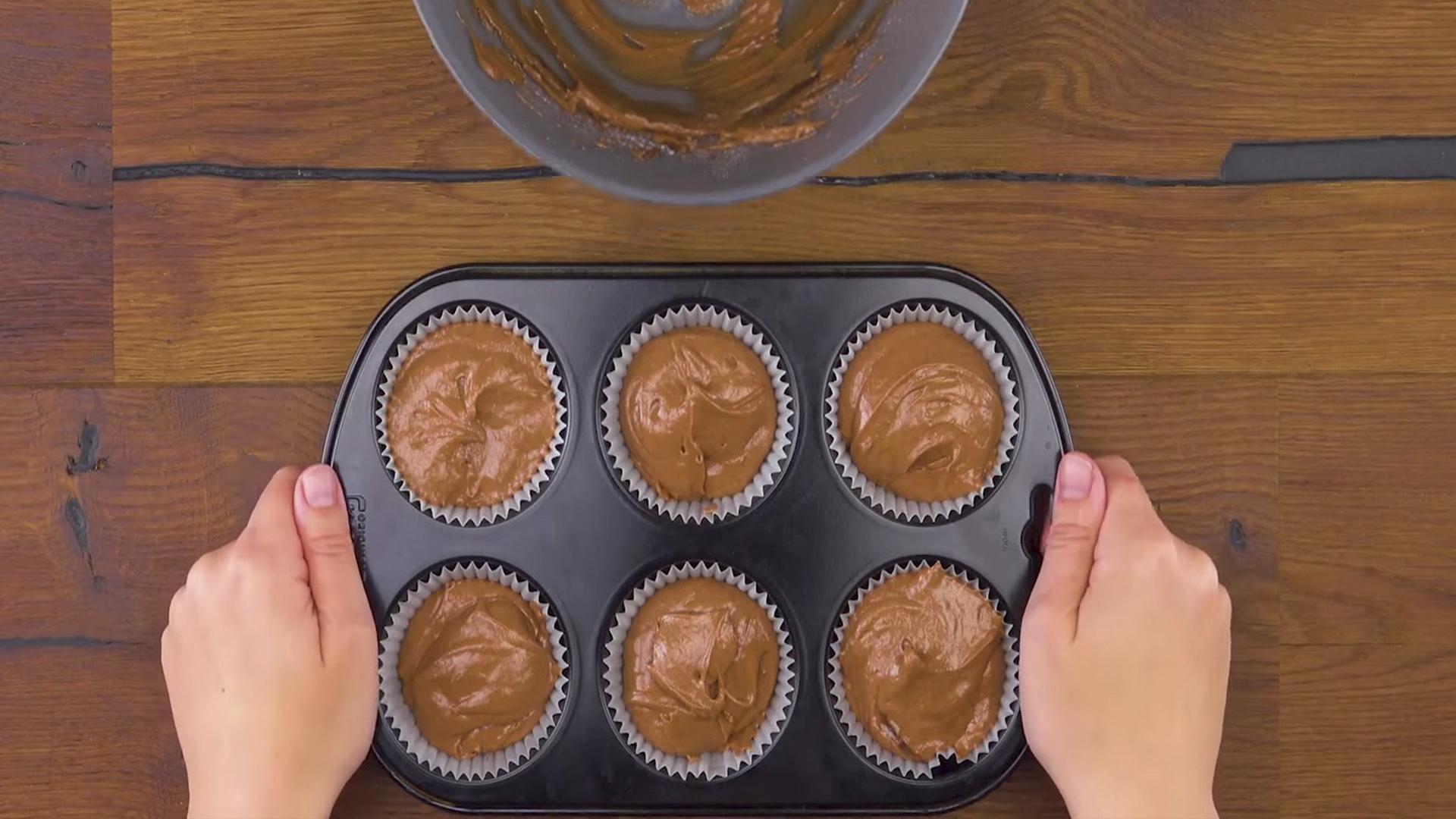 Rezept – Weihnachtsbaum-Muffins – Schritt 4