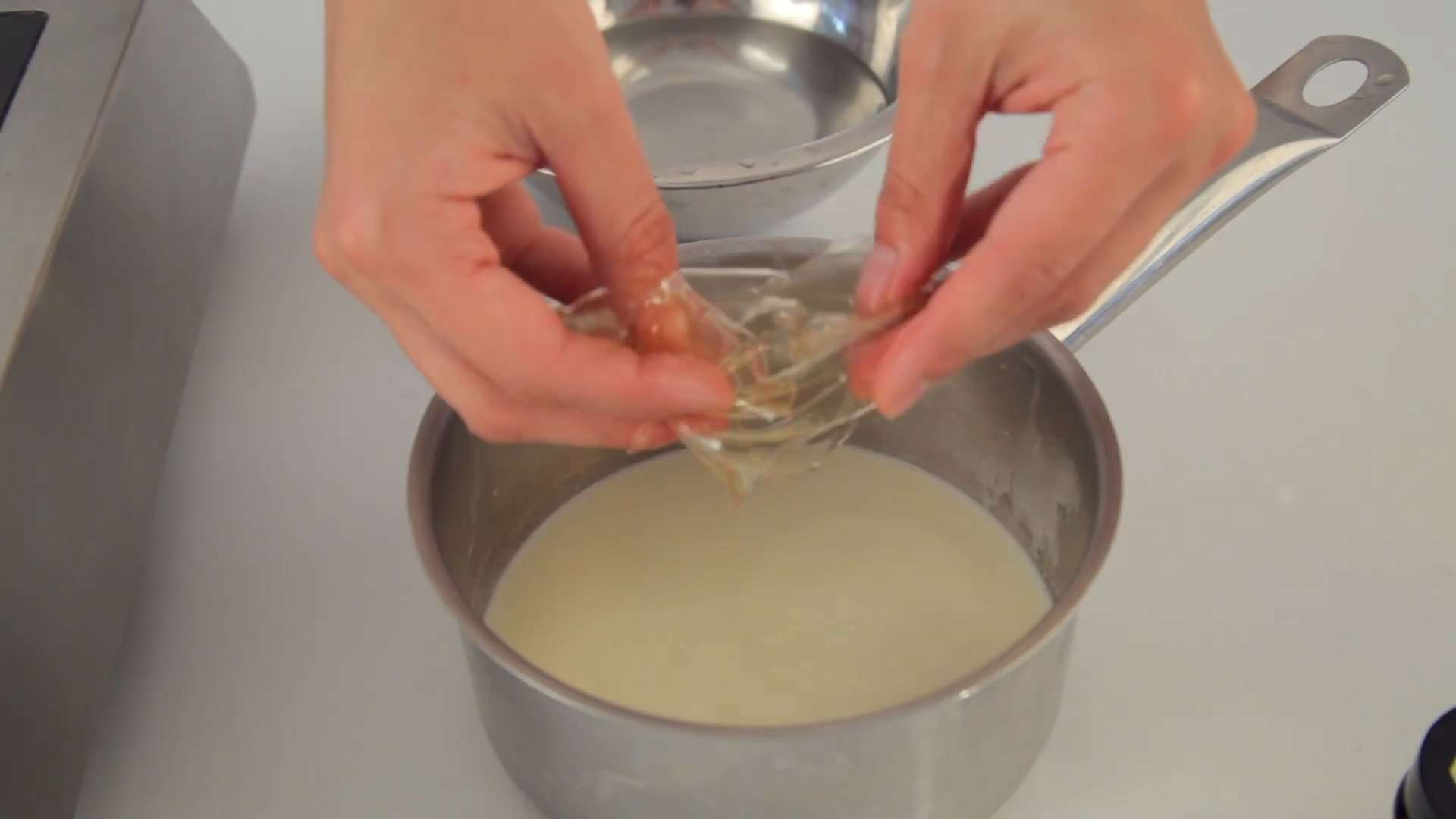 Rezept – Weiße Seidenganache – Schritt 3