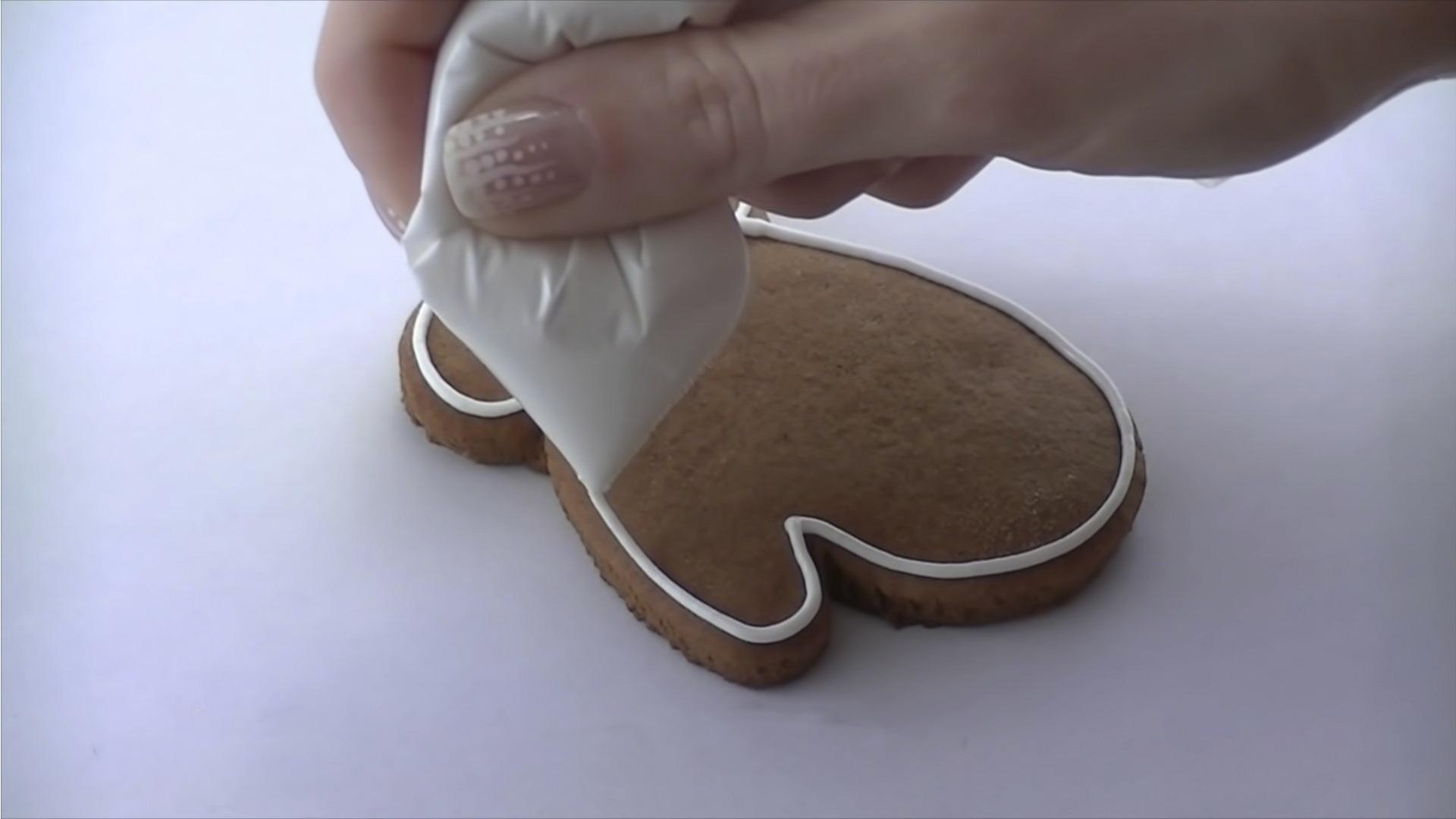 وصفة - خبز الزنجبيل للعام الجديد مع التزيين - الخطوة 6