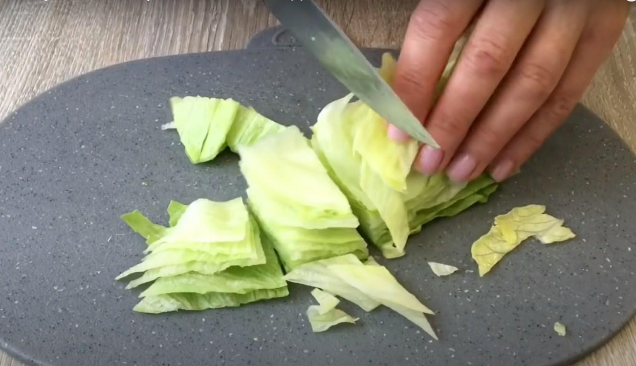 وصفة - سلطة سيزر على طريقة المطاعم - الخطوة 5