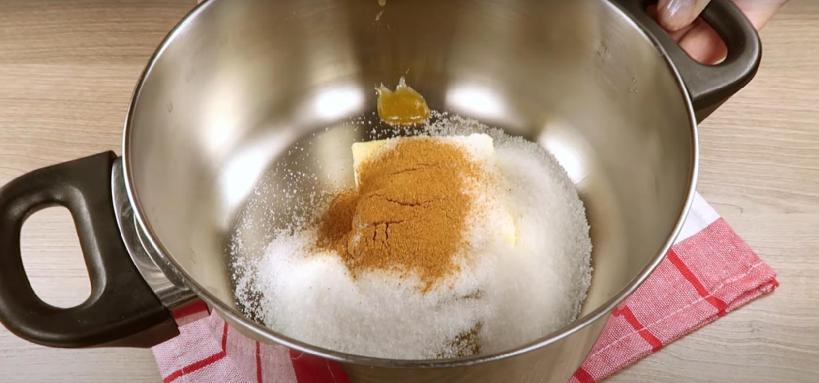 وصفة - كعكات الزنجبيل والصنوبر للعام الجديد - الخطوة 1