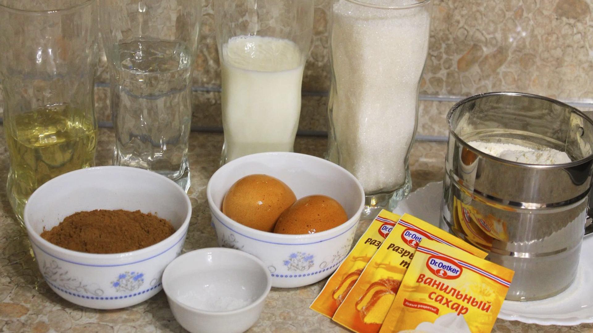 Recepta - Pa de pessic de xocolata humit a la cassola de cocció lenta - Pas 1