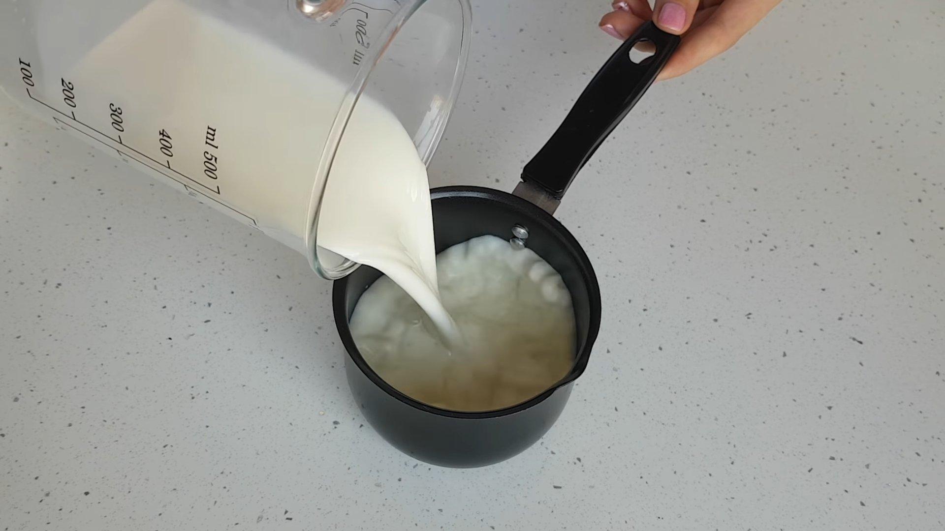 Rezept – Brandteig für Lebkuchen – Schritt 1